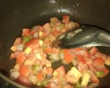A picture of step 4 of Veg Italian Sizzler.