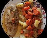 Foto del paso 4 de la receta: Panga al horno con verduras