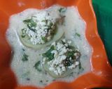 A picture of step 4 of Vrat ki thali.