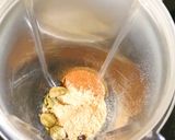 A picture of step 3 of Masala Tea Powder.