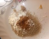 A picture of step 1 of Apple crisp #seasonal ingredients contest#.
