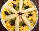Foto del paso 3 de la receta: Ensalada de canónigos, mango y atún, sólo tres!!