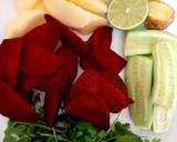 Beetroot detox juice recipe step 1 photo