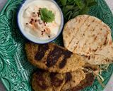 A picture of step 5 of Chickpea kabab.