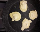 Pas rețetă Pancakes cu ciocolată albă 7 fotografie