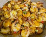 Foto langkah ke 3 dari resep Udang saus mentega/ Tumis tahu toge … Masakan Sehari2 (part 1).