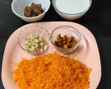 A picture of step 1 of Dates Halwa.
