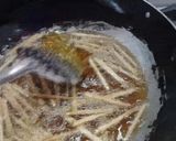 A picture of step 3 of Banana Stem Fries.