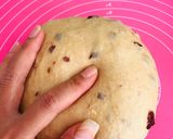 รูปขั้นตอนการทำที่ 2 ของ Pull apart cranberry cinnamon bread ขนมปังซินนามอนแครนเบอร์รี่