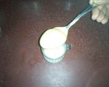 A picture of step 4 of Dalgona coffee.