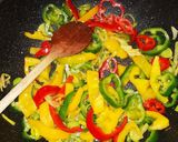 Csupazöldség csőben recept fázis 3 fotója