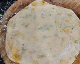 A picture of step 2 of Green Garlic Fenugreek Paratha.