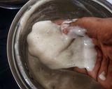 A picture of step 3 of Quinoa idli.