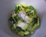A picture of step 3 of Addictive Chinese Salad with Pork Shabu-Shabu and Smashed Cucumbers.
