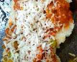 पाव भाजी चीज़ टोस्ट (pav bhaji cheese toast recipe in Hindi) रेसिपी चरण 3 फोटो
