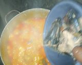 A picture of step 3 of Egusi soup.