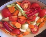 A picture of step 3 of Fennel & Chilli Veg Bake.