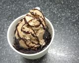 A picture of step 4 of Brownie made in Mug in 2 mins !!.