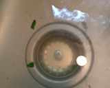 A picture of step 4 of Collard Greens; Clean, Cook, and Disposal.