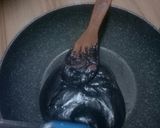 Foto langkah ke 8 dari resep Jenang ketan hitam tabur wijen.