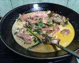 Foto langkah ke 8 dari resep Gulai itiak lado hijau Koto Gadang (gulai bebek cabe hijau).