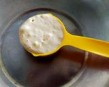 A picture of step 1 of Sourdough Bread.