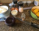 Foto del paso 2 de la receta Budín de camote (boniato) y choclo