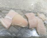A picture of step 2 of Patrany fish parsi style.