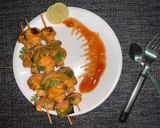 காளான் (மஸ்ரூம்) டிக்கா (Kaalaan tikka recipe in tamil) ரெசிபி ஸ்டேப் 8 புகைப்படம்