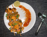 காளான் (மஸ்ரூம்) டிக்கா (Kaalaan tikka recipe in tamil) ரெசிபி ஸ்டேப் 8 புகைப்படம்