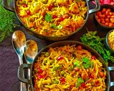 A picture of step 9 of Savory Vermicelli (Namkeen Jave).