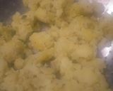 A picture of step 3 of Sabudana khichdi.
