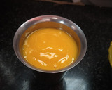 மாம்பழ குச்சி ஐஸ் / மாம்பழ பாப்ஸிகல் ரெசிபி ஸ்டேப் 3 புகைப்படம்
