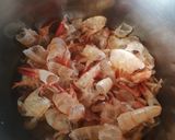 Φωτογραφία βήματος 6 της συνταγής Γαρίδες 🦐 τυλιγμένες με κανταΐφι σερβιρισμένες με γλυκόξινη σάλτσα