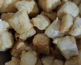 Une image de l'étape 5 de Tofu frit avec sauce.