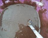 Foto langkah ke 3 dari resep Brownis teflon simpel, empuk dan anti bantet.