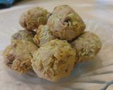 Foto langkah ke 3 dari resep Tahu Rambutan Indomie.