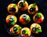 A picture of step 2 of Monaco Canapes.