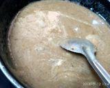A picture of step 5 of Kaju badam burfi.