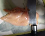 Foto del paso 4 de la receta: Berenjena rellena de pollo