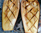 Foto del paso 2 de la receta: Berenjena rellena de langostinos