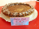 Tarta de Coco y Dulce de Leche con Nueces