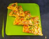 A picture of step 1 of Vegetable pizza.