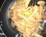 A picture of step 6 of Sultan chips.