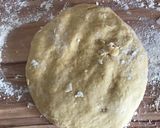 A picture of step 4 of Croissants from scratch.