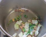 A picture of step 6 of Farali Little Millet Upma with Bottle Gourd.