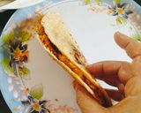 A picture of step 9 of Leftover roti panini leftover roti sandwich.