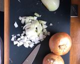 A picture of step 1 of Slow cooked lamb tagine.