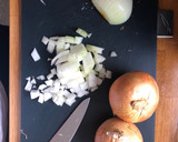 A picture of step 1 of Slow cooked lamb tagine.