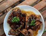 รูปขั้นตอนการทำที่ 3 ของ หมูน้ำผึ้งพริกไทยดำอินทรีย์